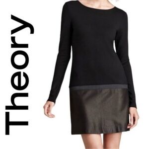 Theory Kieran Classical Long Sleeve Dress